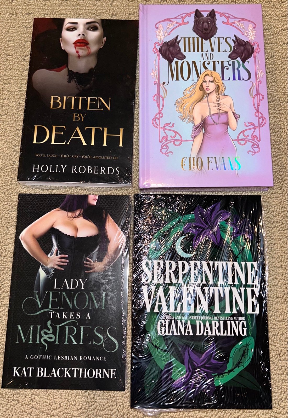 Hello Lovely Box four special edition paranormal romance books (one hardback)