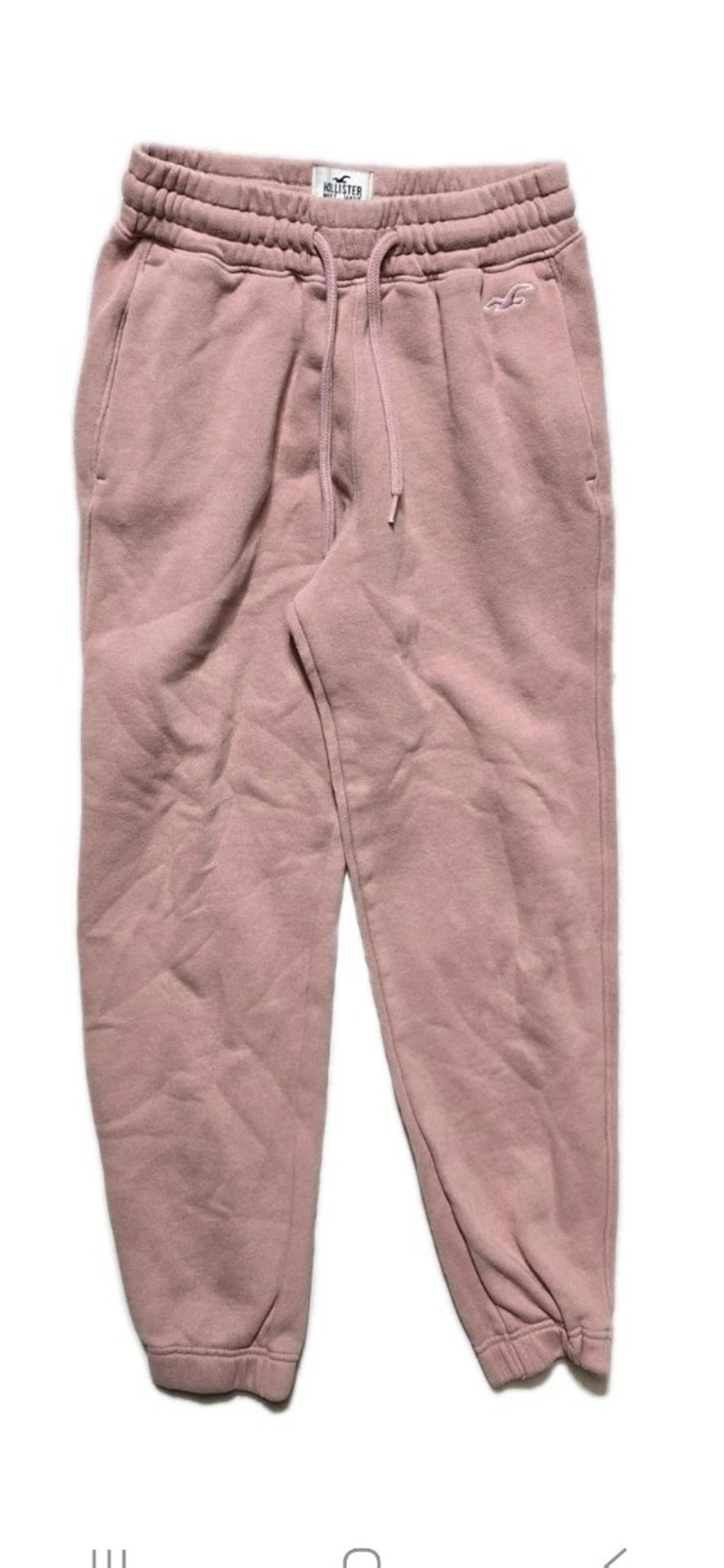 Hollister Women's Joggers  Pink XXS Drawstrings