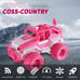 V&V.Fashyi Pink Monster Truck Car RC Collection for Girls Electric Off-Road