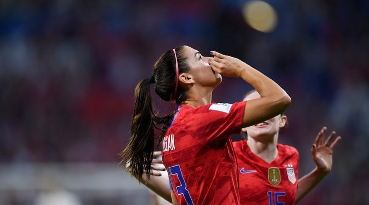 NIKE USWNT 2019 #13 MORGAN JERSEY S