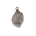 Sterling Silver Turquoise Stone Leaf Charm Pendant
