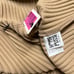 Homme Plisse Issey Miyake Polyester Ribbed Brown Tunic Top