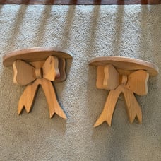Wall mounted shelves