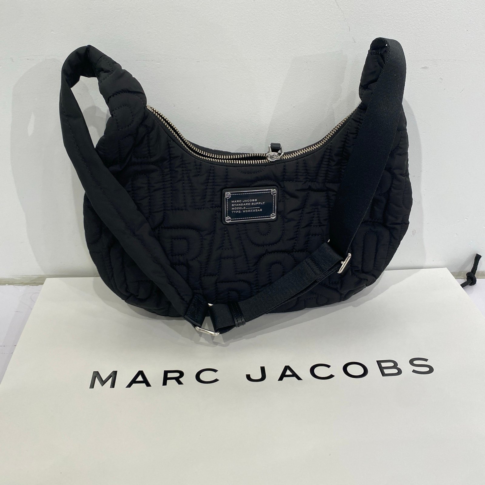 Marc Jacobs Nylon Quilted Shoulder Bag 4R4HSH018H02 NWT