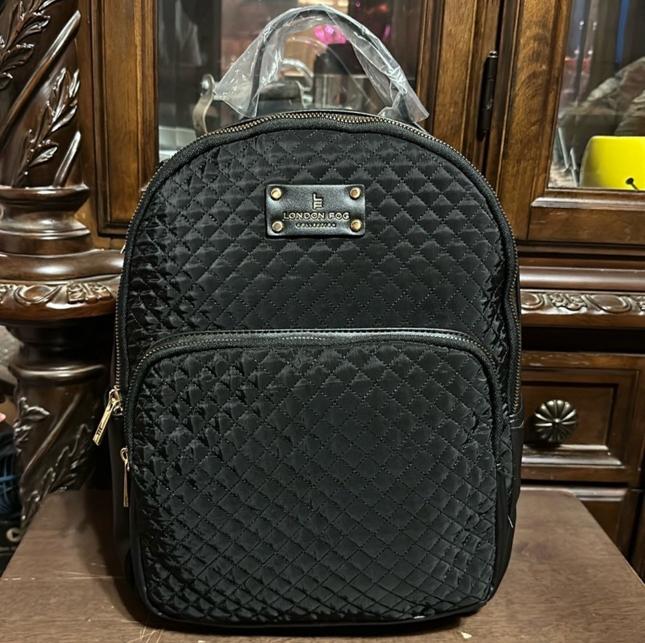 London Fog Quilted Backpacks for Women Mercari