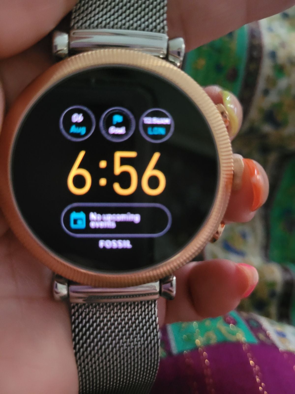 Fossil Sloan HR smart watch