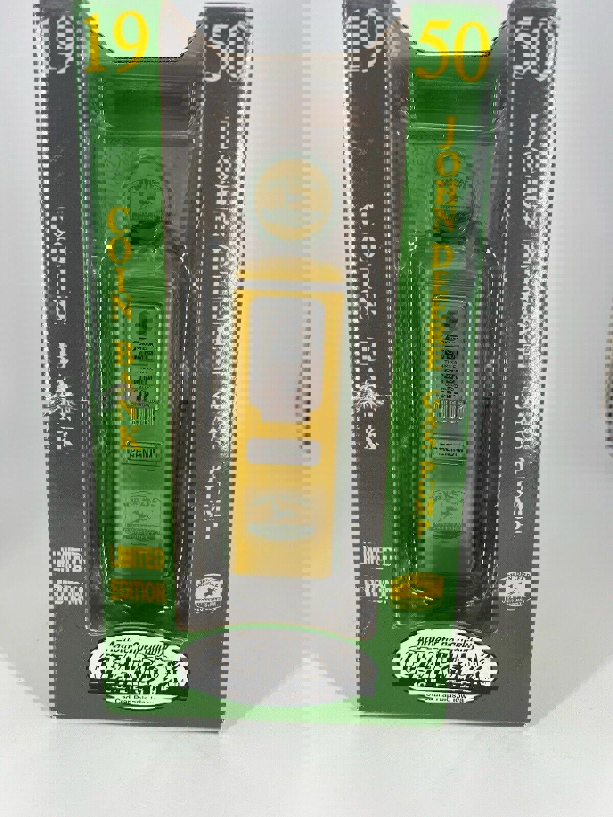 John Deere Gas Pump Bank 1/8 replica collectible Gearbox 12 tall, detailed NIB!