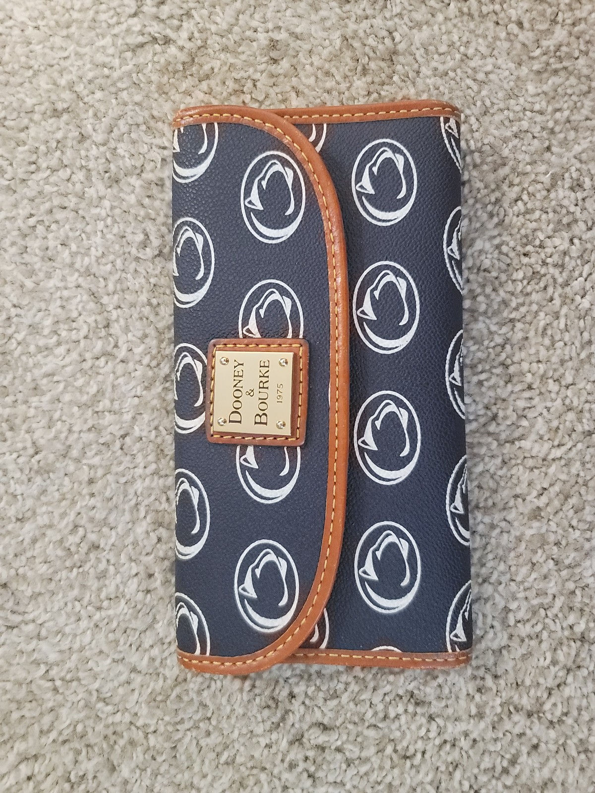 Dooney & Bourke Continental Wallet - Penn State Blue