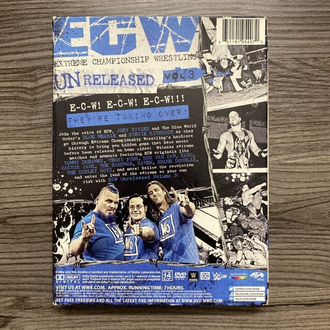WWE: ECW Extreme Champions Wrestling Unreleased Vol. 3 3