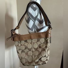 COACH Vintage style bucket convertible shoulder crossbody bag