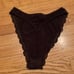 Arianne Brand Brown Lace Trim High Rise Thong NWOT