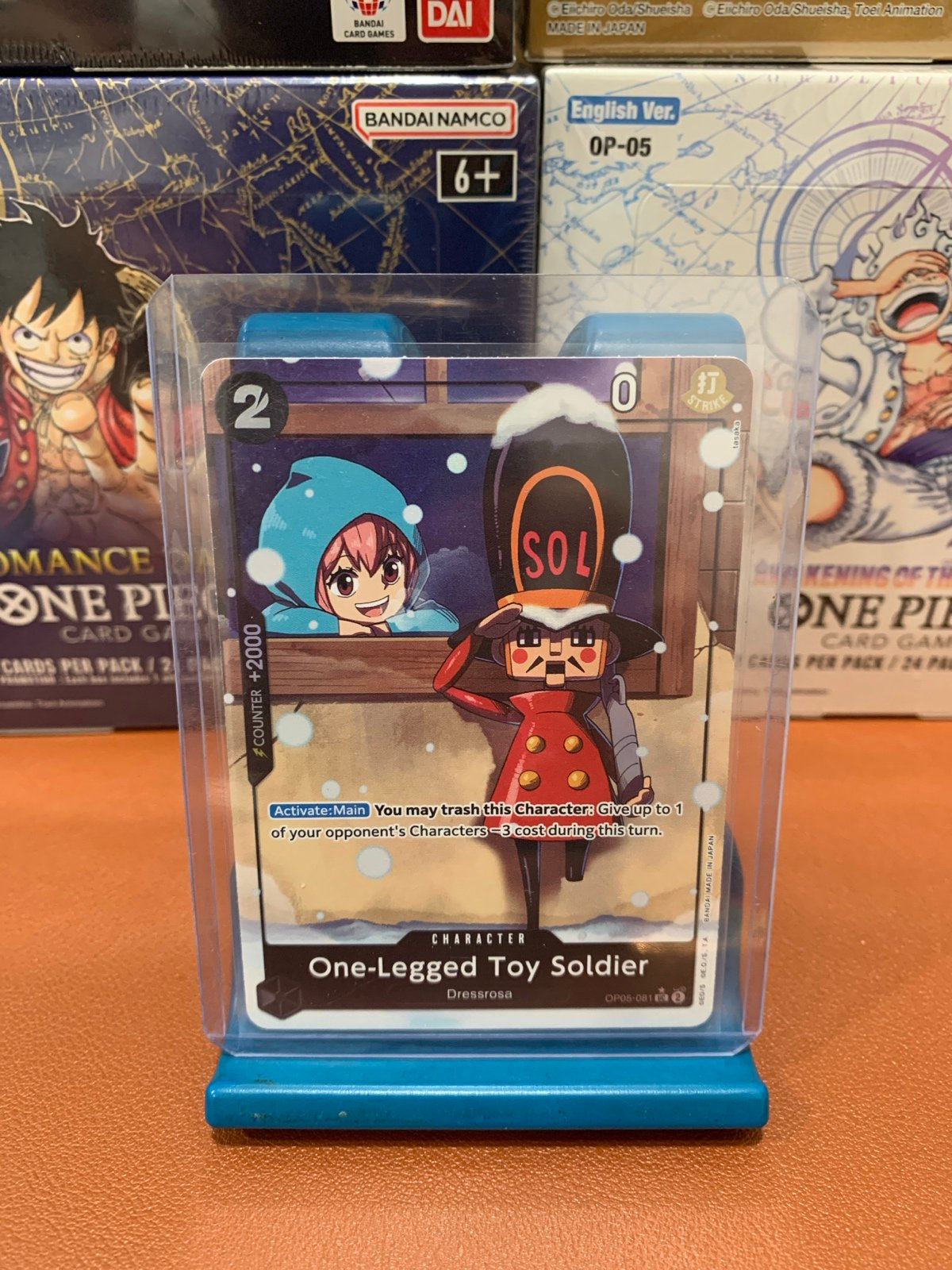 One Legged Toy Soldier Alt Art Card PRB-01