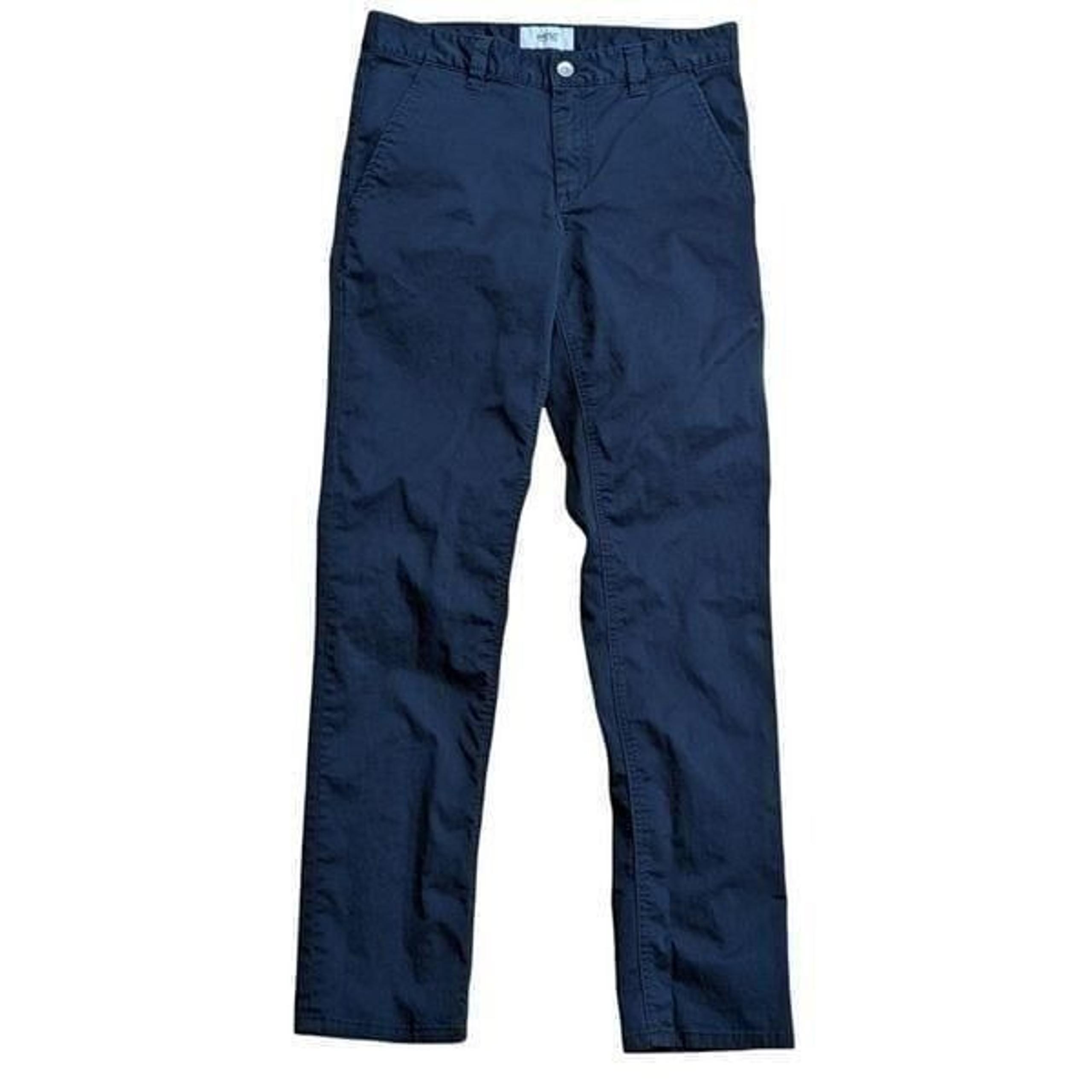 Wesc Stockholm Sweden Alessandro Men's Navy Blue Chino Pants Size 30x32