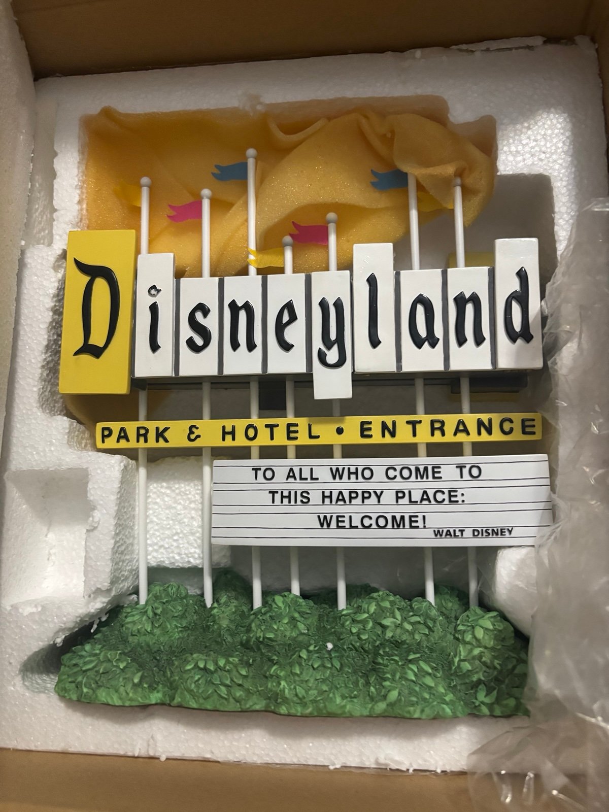 Disneyland 50th event marquee figure