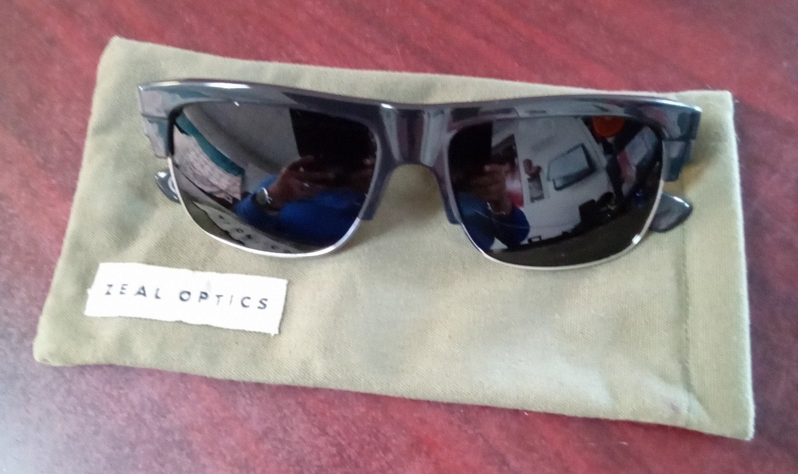 Zeal Optics Emeson Black Tortoise Classic Polarized Sunglasses in Bag with Logo