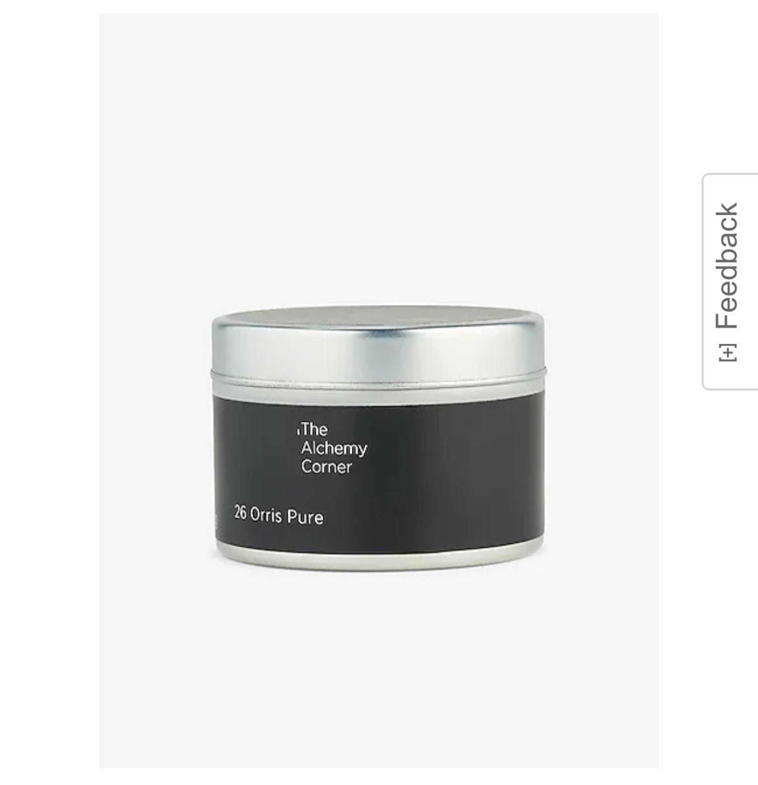 Express the alchemy corner  sexy black candle 26 oris pure