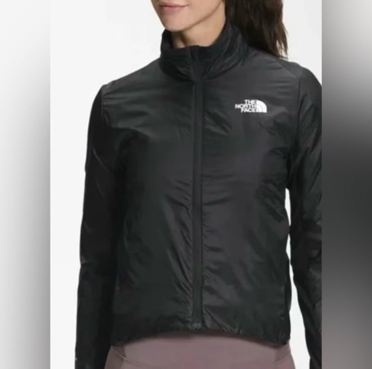 (S) The North Face | Women's Winter Warm Flash Dry Black Jacket | Reflective