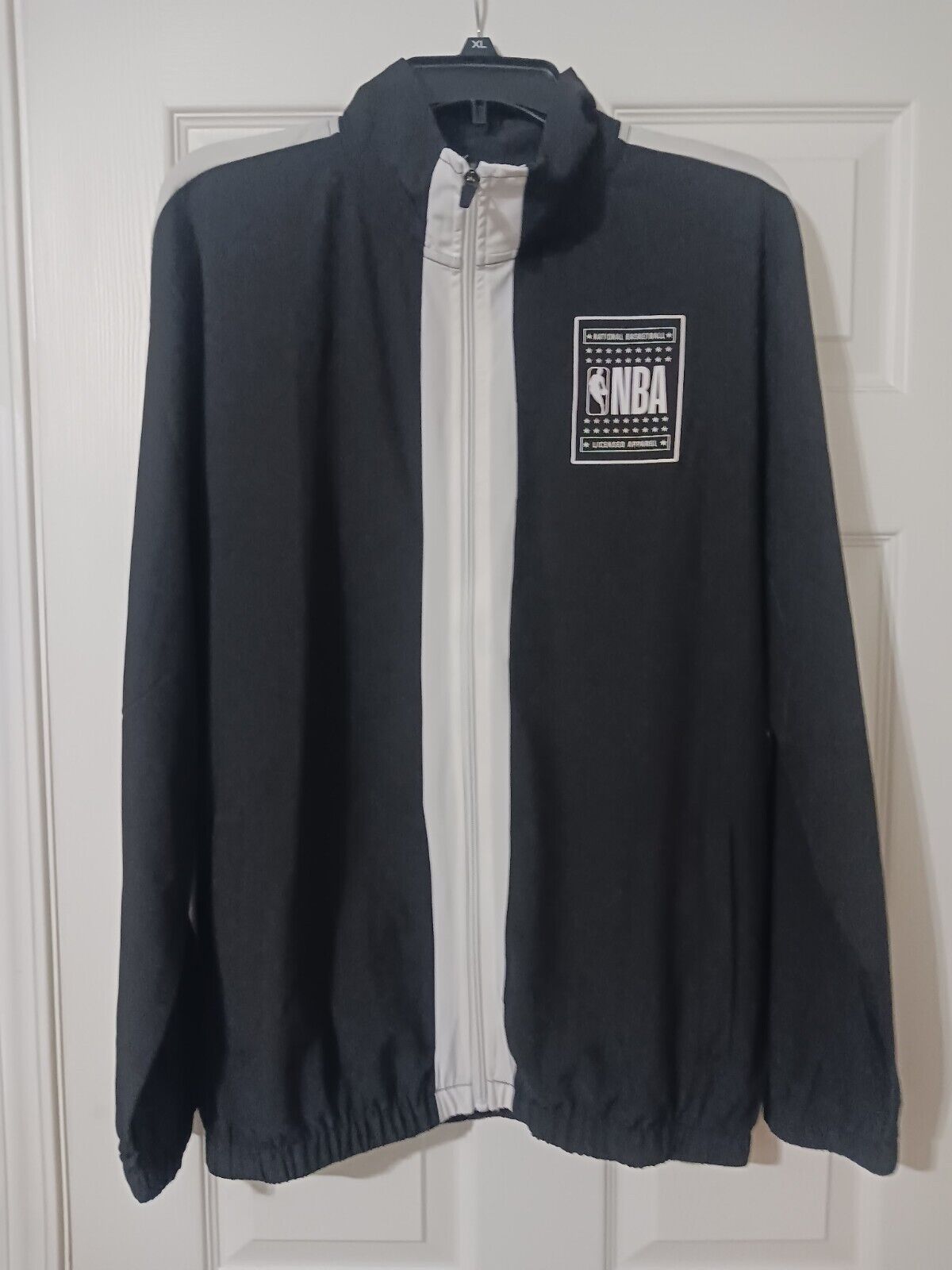 NBA Upswing Jacket Size Medium Pockets Full Zip Track Training Warm Up Jacket