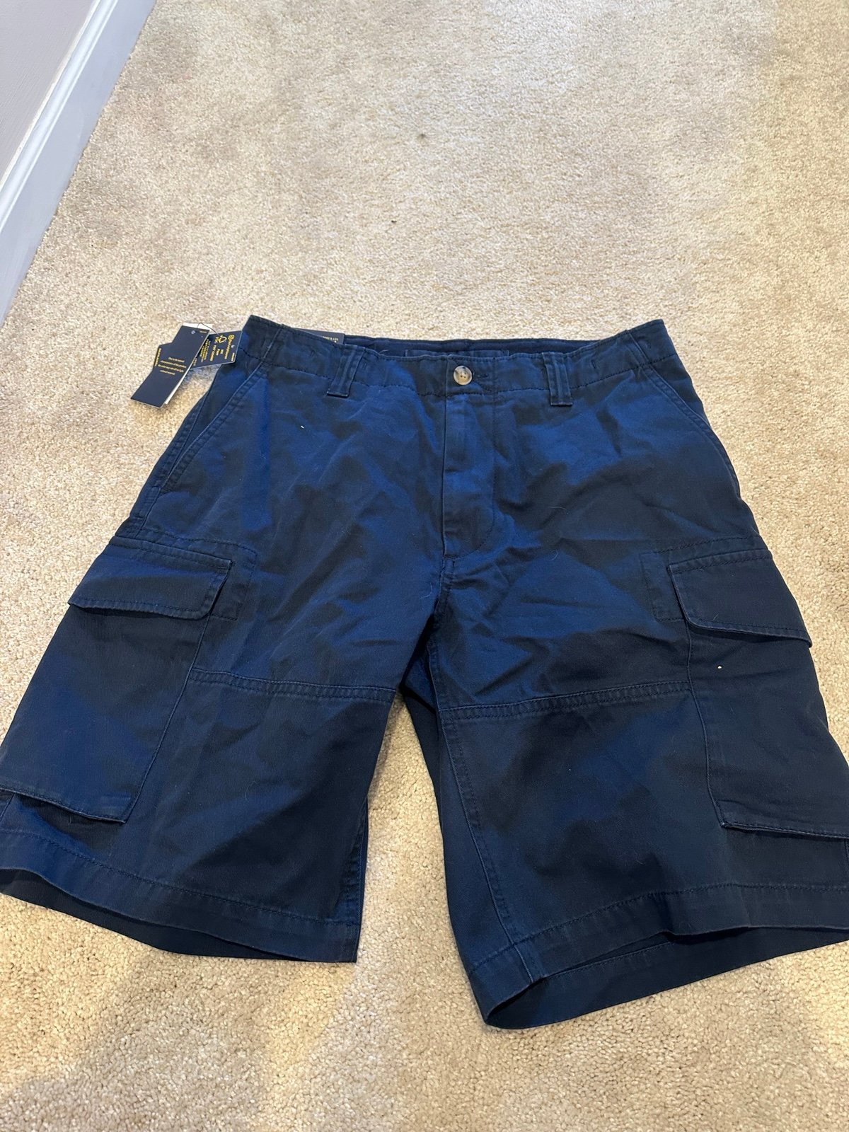Polo Ralph Lauren Aviator Navy Cargo Shorts 30 NWT