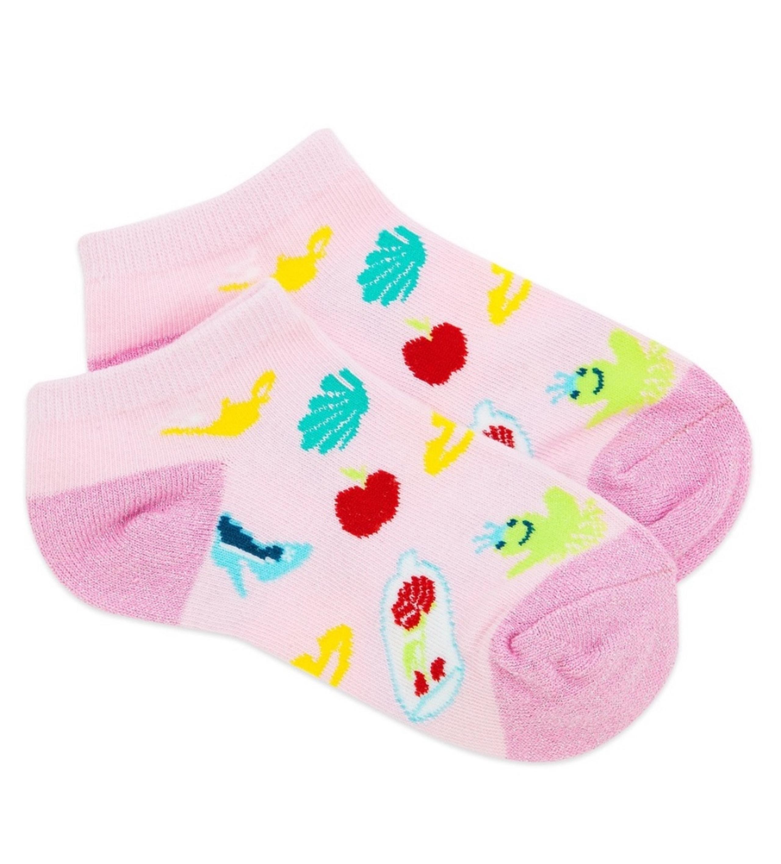 Size L(1-4) Disney Princess Ankle Socks for Girls If the slipper fits, so will t