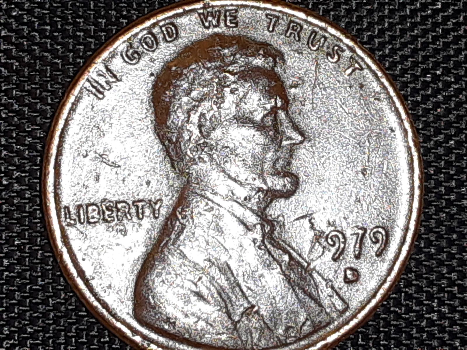1979 Denver Mint DD Multi Error Lincoln
