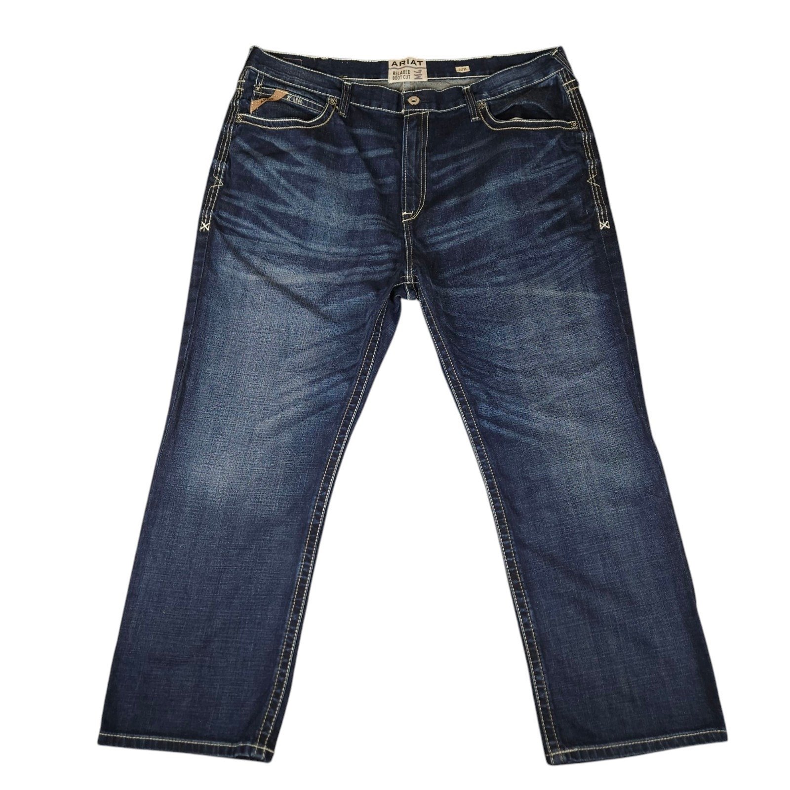 Ariat Men's M4 Adkins Turnout Relaxed Boot Cut Jeans - 44 x 30