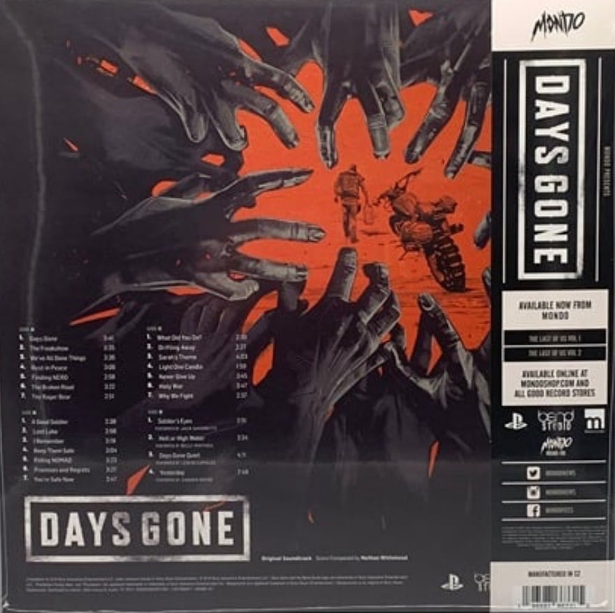 Days Gone Vinyl from Mondo