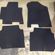 OEM 2014-2017 KIA FORTE ALL WEATHER RUBBER FLOOR MATS (4 PC)