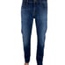 7 For All Mankind 32 X 32 Jeans The Straight Blue Cotton Blend Stretch 33 Actual