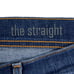 7 For All Mankind 32 X 32 Jeans The Straight Blue Cotton Blend Stretch 33 Actual