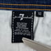 7 For All Mankind 32 X 32 Jeans The Straight Blue Cotton Blend Stretch 33 Actual