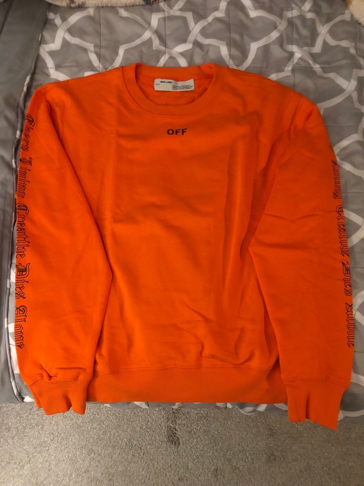 OFF-WHITE × VLONE スウェット off white vlone Crewneck | eBay