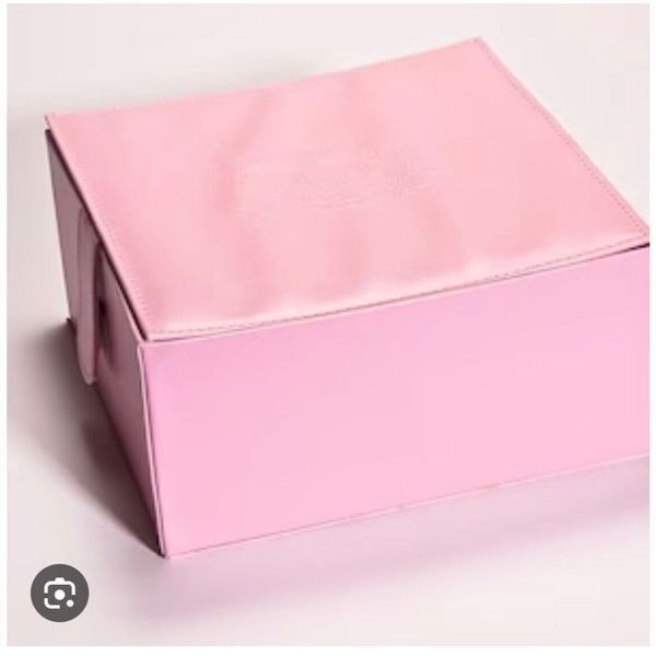 Juicy Couture Light Pink Soft Leather Jewelry Box Train Case & Storage