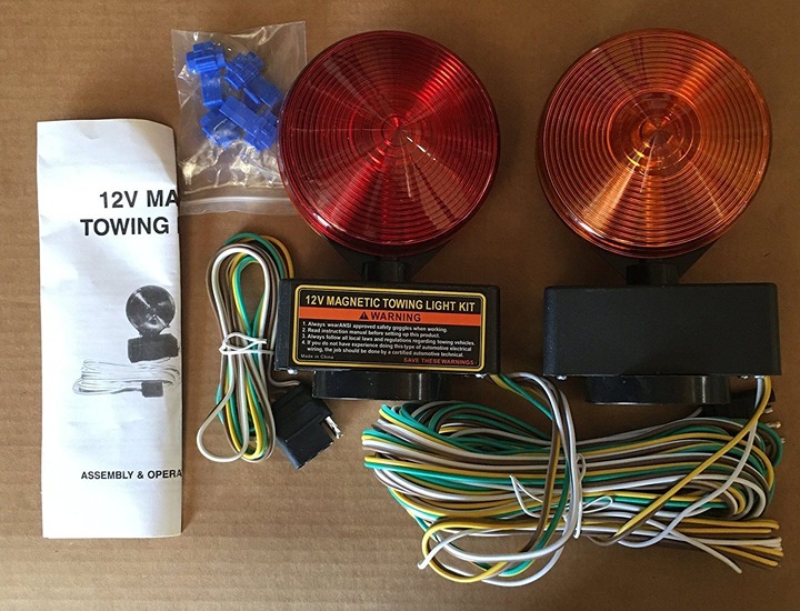 12 VOLT magnetic RV'S BOAT TRAILER TAIL LIGHT KIT USA seller