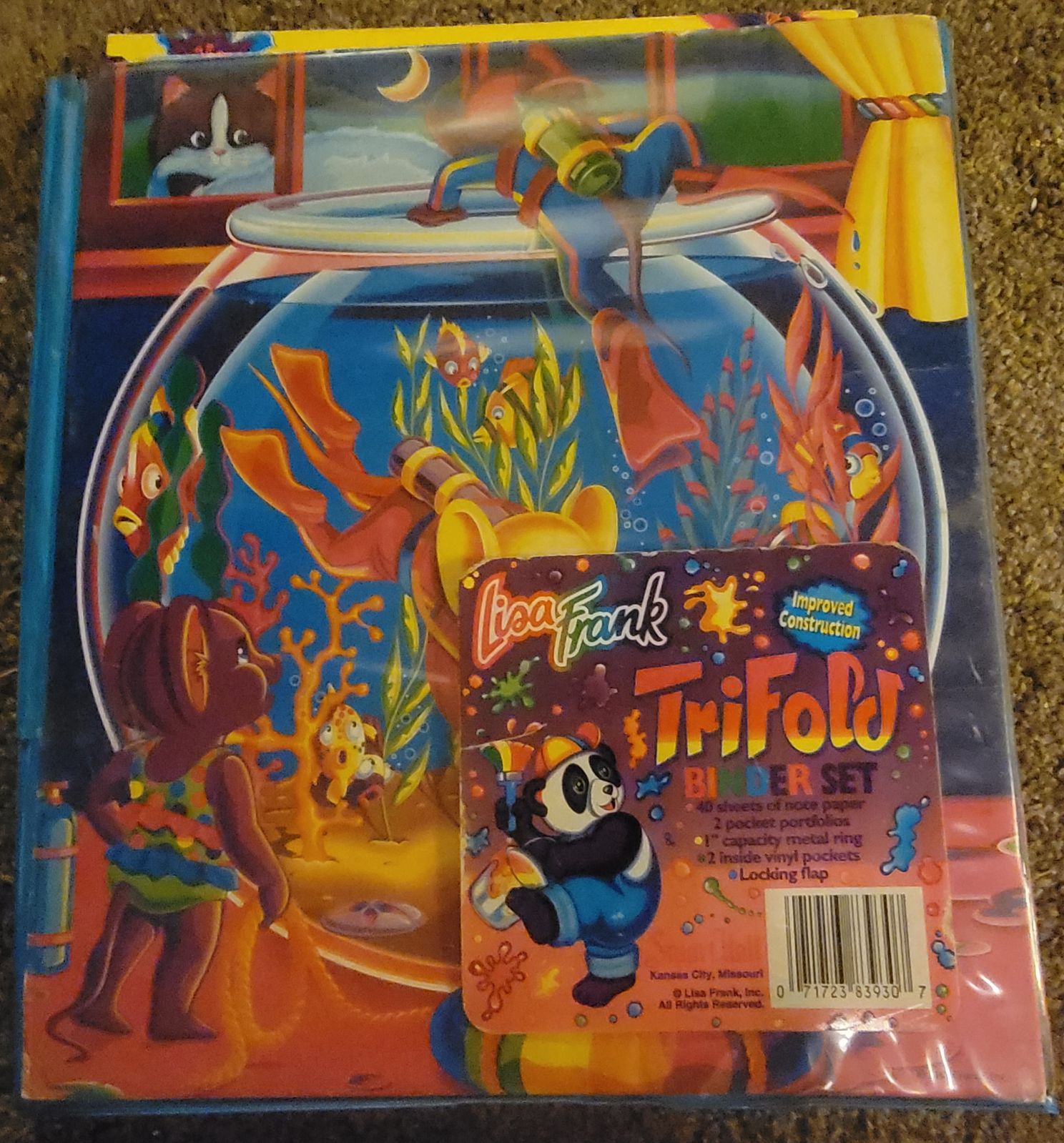 Lisa Frank Binder