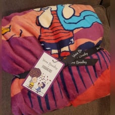 Vera Bradley Peanuts Fall Blanket-NWT