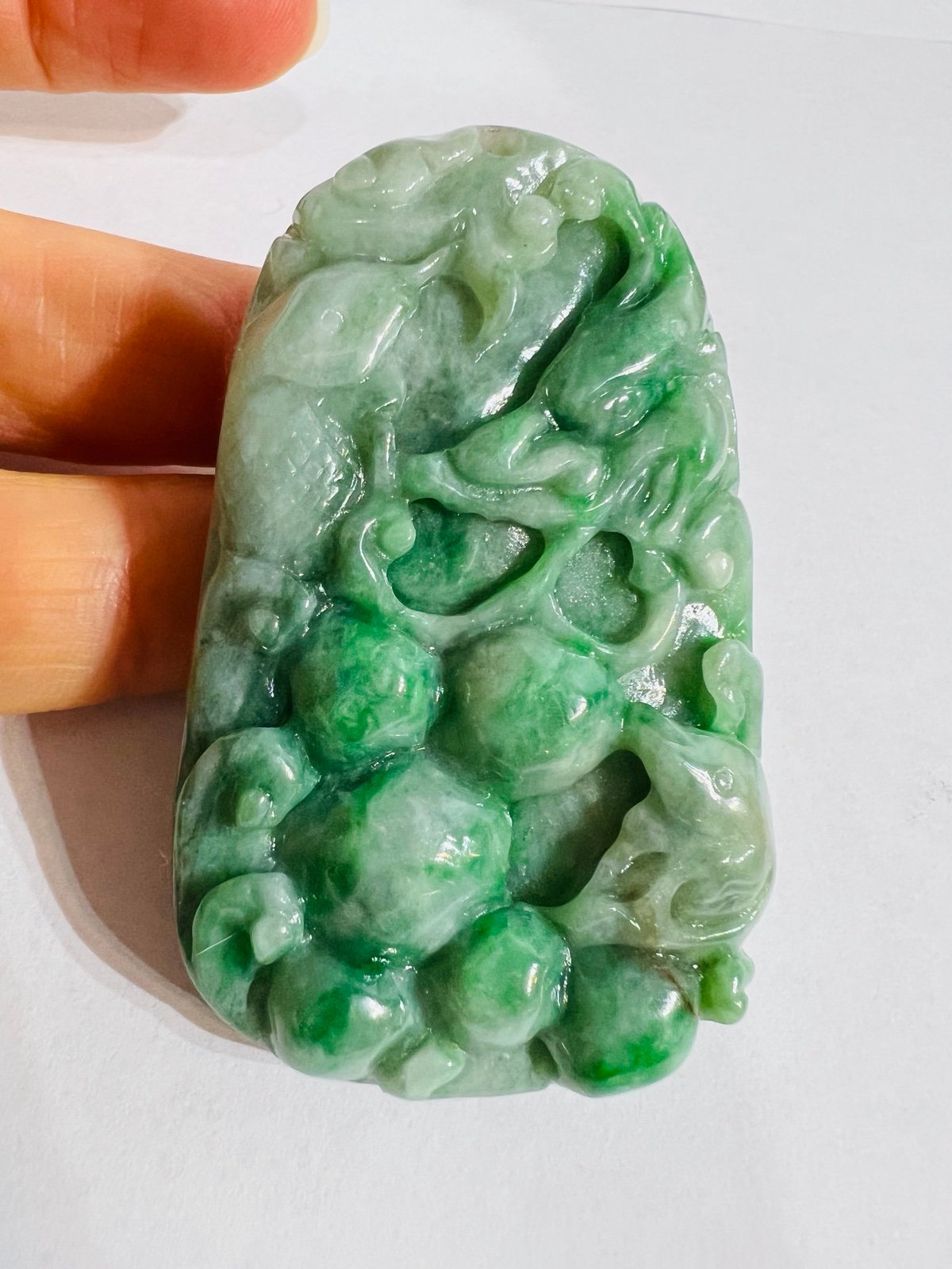 dragon jade pendant