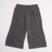 Eileen Fisher Womens Pants Wide Relaxed Cropped Gray Elastic Waist Tencel Large