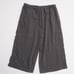 Eileen Fisher Womens Pants Wide Relaxed Cropped Gray Elastic Waist Tencel Large