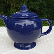 Vintage Fiesta Blue Medium Teapot