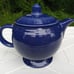 Vintage Fiesta Blue Medium Teapot