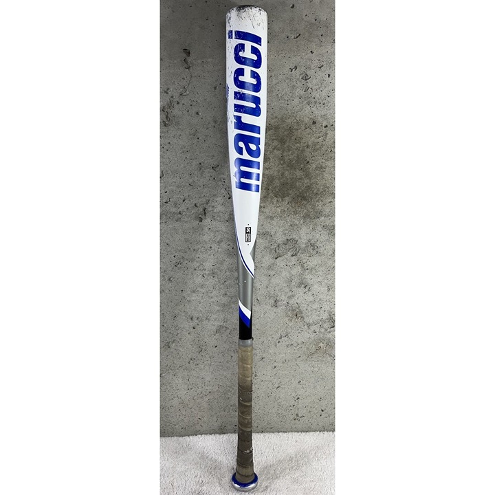 MARUCCI F5 32/29 -3 Baseball Bat MCBF5 BBCOR .50 2 5/8 Diameter White Blue Adult