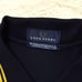 Excellent Condition Fred Perry Big Size Black & Yellow Short Sleeve Polo Shirt, Size O