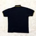 Excellent Condition Fred Perry Big Size Black & Yellow Short Sleeve Polo Shirt, Size O