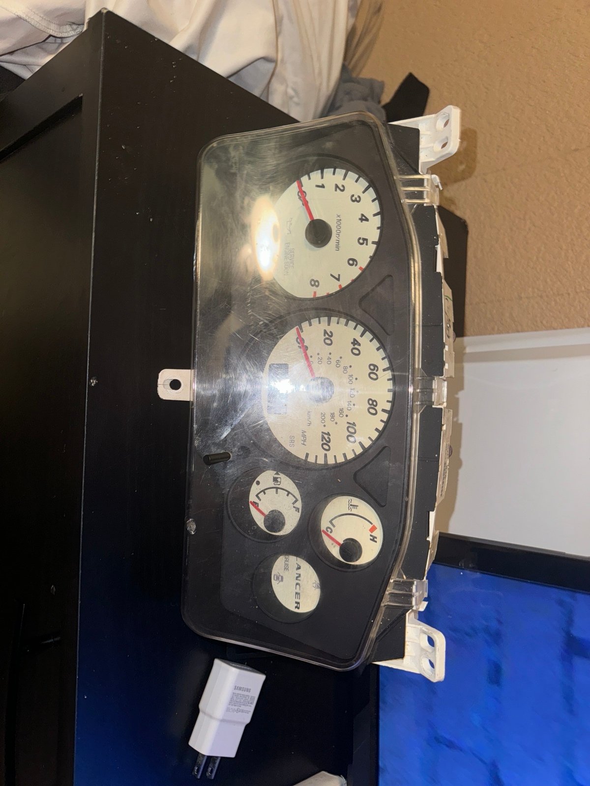 2003 Mitsubishi Lancer Oz Rallu gauge cluster