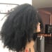 Kinky afro wig 16 100% human hair lace