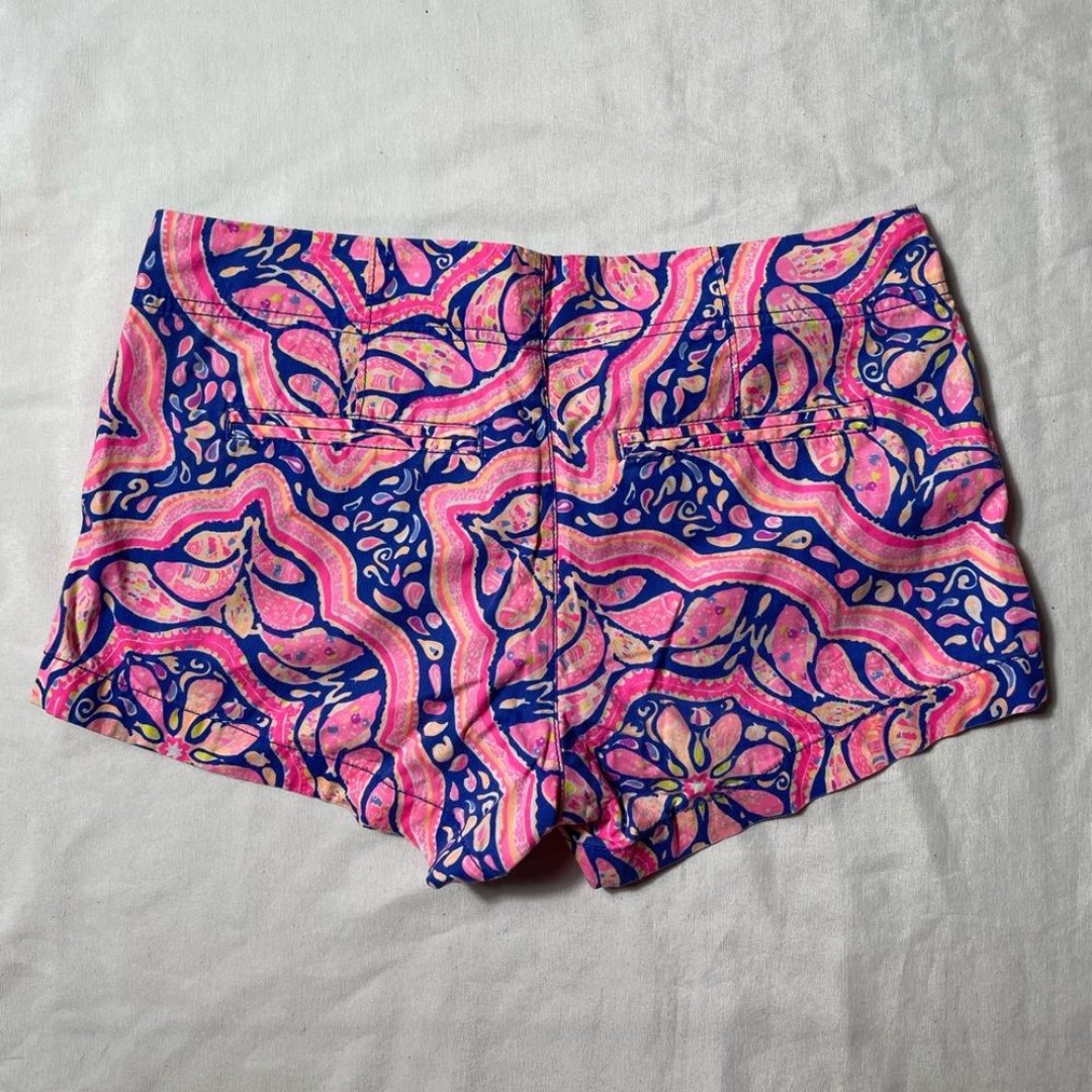 Lilly Pulitzer Womens Shorts Chino 2 Pink Kerrie Short Cant Resist Preppy