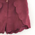 Leith Faux Suede Scallop Shorts Small