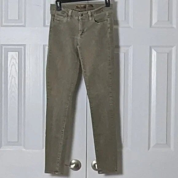 PAIGE Women's Straight Leg Verdugo Jegging Jeans Size 27 Sage Green