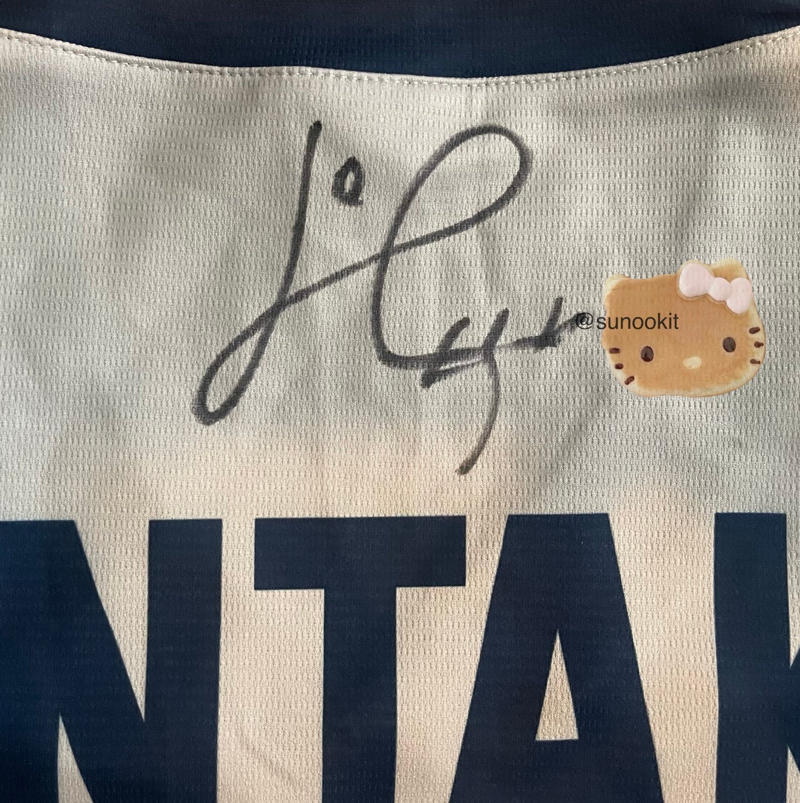 P1Harmony Intak signed jersey (read description)